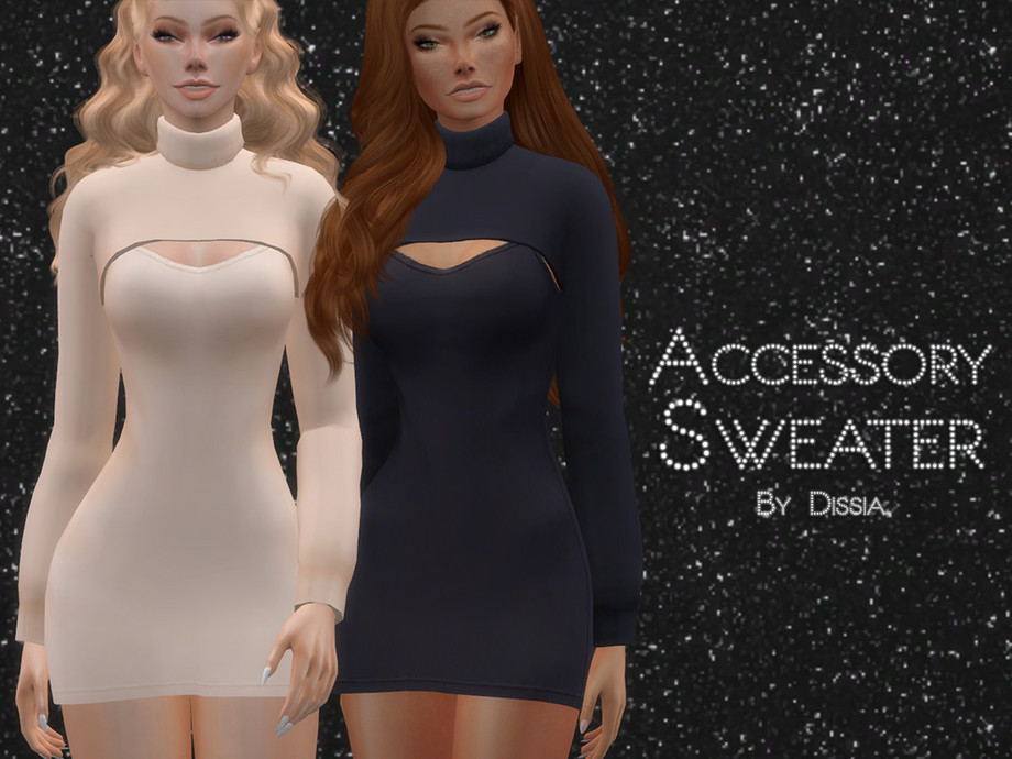 molester Blaze Forberedelse The Sims Resource - Accessory Sweater