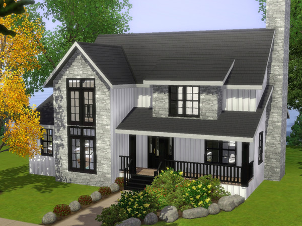 Sims 3 — Wayside by SimplyGames — Wayside is a 3 bedroom and 3 bathroom home. It has a spacious living and dining room