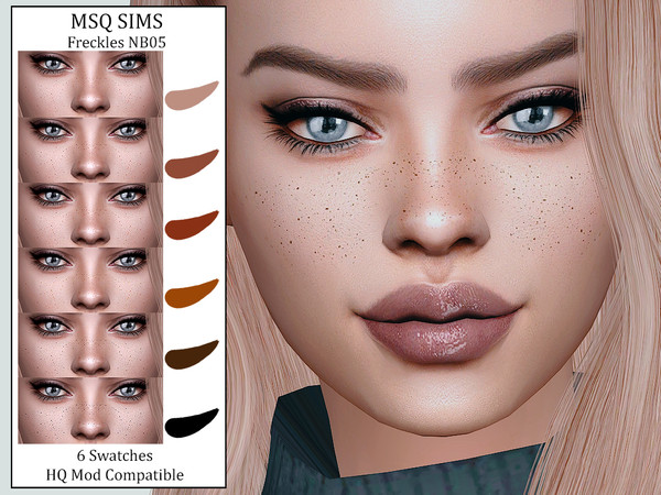 The Sims Resource - Freckles NB05