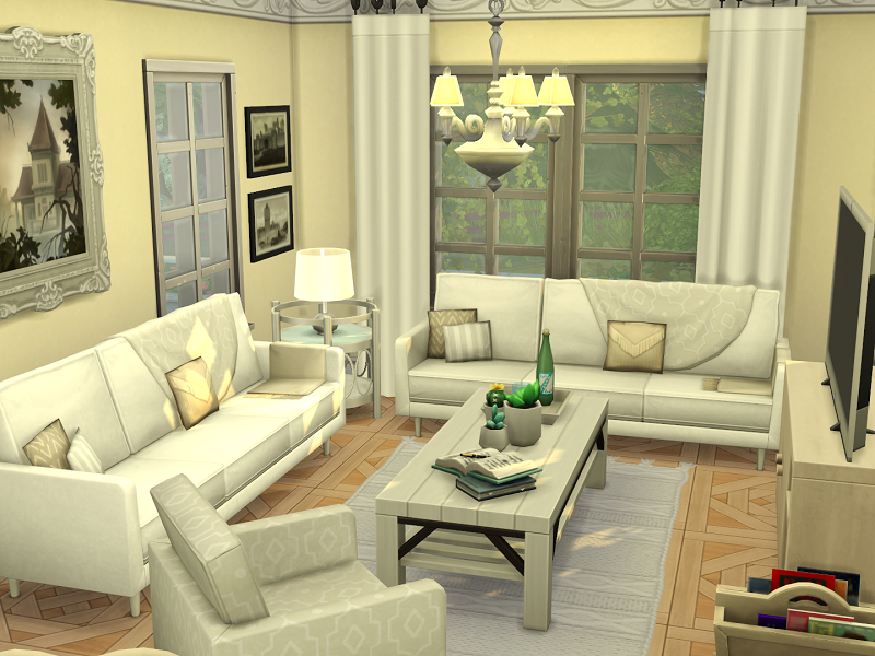 Sims 4 Cottagecore Manor