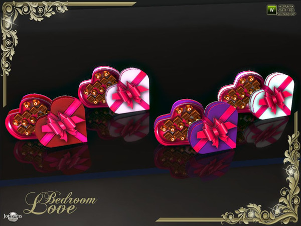 Sims 4 — love decorations choco box2 by jomsims — love decorations choco box2