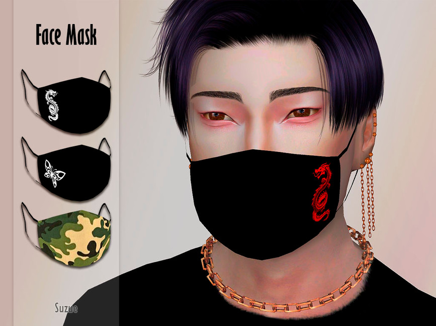 Sims 4 Face Mask Cc
