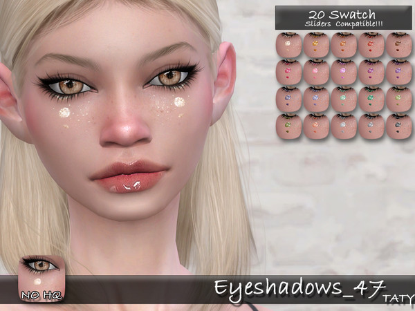 Sims 4 — [Ts4]Taty_Eyeshadows_47 by tatygagg — - Female, Male - Human, Vampire - Teen to Elder - Hq Compatible - Sliders