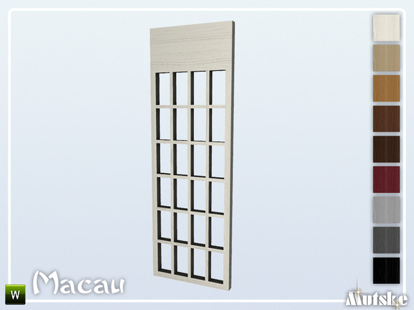 Sims 4 — Macau Wallpanel Shiwan by Mutske — This wallpanel is part of the Macau Contructionset. Made by Mutske@TSR.