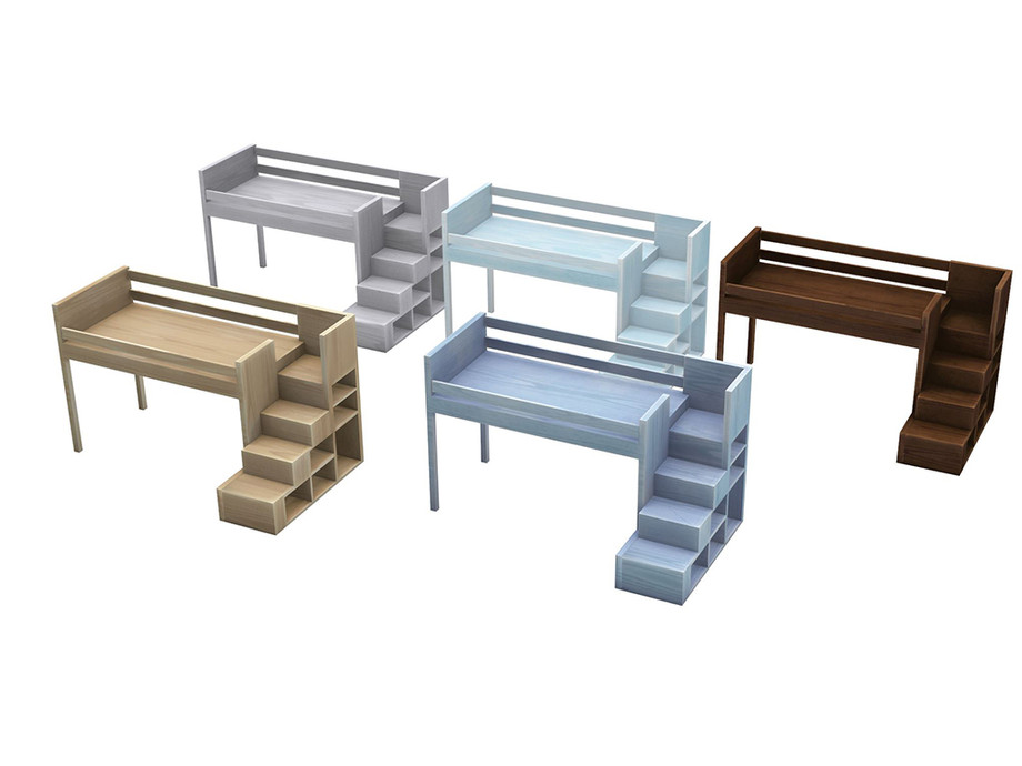 The Sims Resource Top Bunk Bed Frame, Bunk Bed Frame