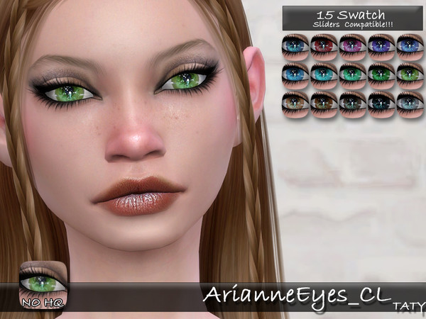 Sims 4 — [Ts4]Taty_ArianneEyes_CL by tatygagg — - Female, Male - Human, Alien - Toddler to Elder - Hq Compatible -