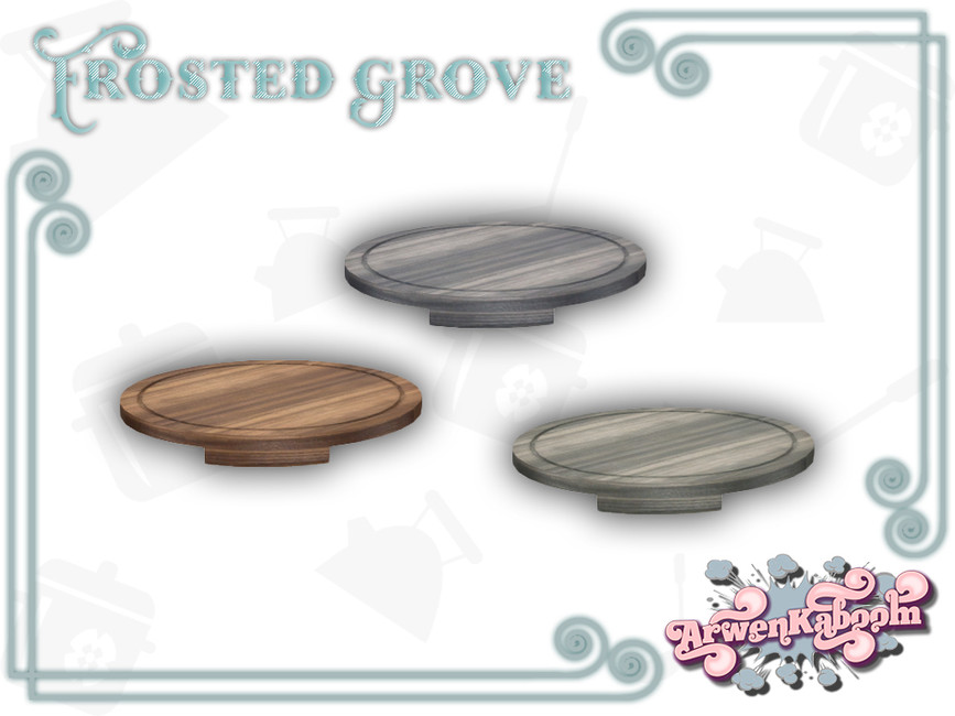 The Sims Resource Frosted Grove Cutting Board