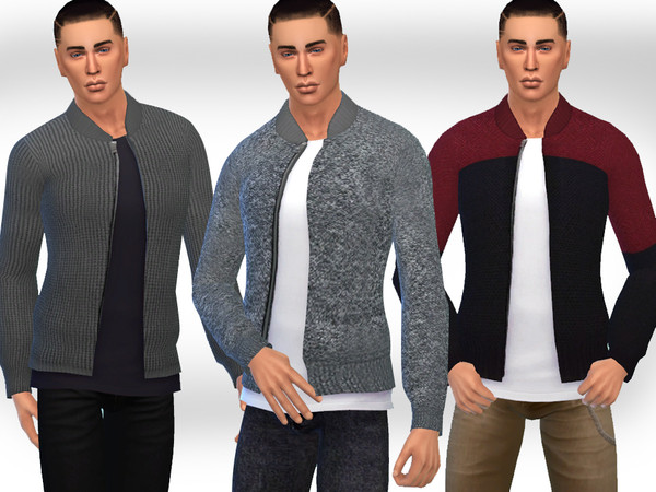 The Sims Resource - Men Casual Jackets