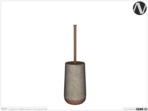 Sims 3 — Upland Toilet Brush by ArtVitalex — Bathroom Collection | All rights reserved | Belong to 2021 ArtVitalex@TSR -