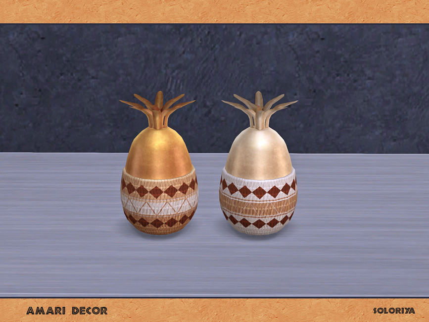 The Sims Resource - Amari Decor. Ananas