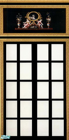 Sims 2 — reveillpn noir mural set - mural middle by skinflin — 