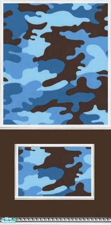 Sims 2 — Camo collection - Blue by fionnababygirl — part of the camo collection by fionnababygirl