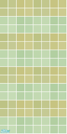 Sims 2 — Scenic Tile Set - Green Wall by s00z — 
