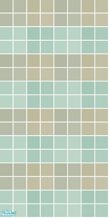 Sims 2 — Scenic Tile Set - Blue Wall by s00z — 