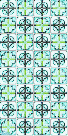 Sims 2 — Victoria Tile Set - Green Wall by s00z — 