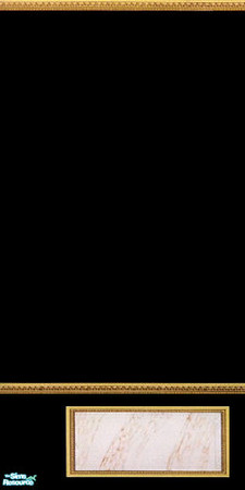 Sims 2 — reveillpn noir mural set -blank right by skinflin — 