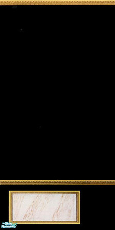 Sims 2 — reveillon noir mural set - blank left by skinflin — 