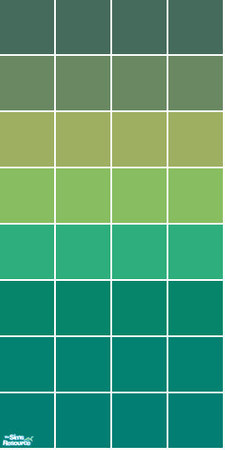 Sims 2 — Poison Tile Set - Well Wall by s00z — 