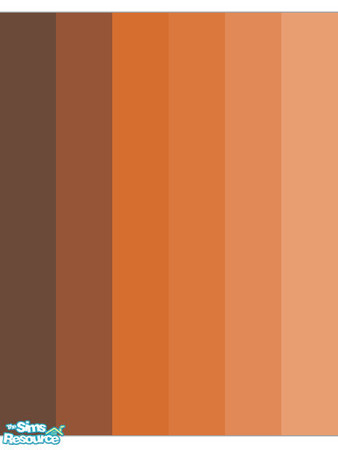 Sims 2 — Ginger Glow Wall Collection by stitchy — Six piece collection featuring richly coloured walls in various shades