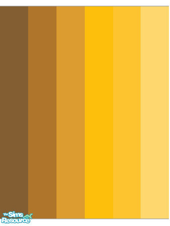 Sims 2 — Sunflower Symphony Wall Collection by stitchy — Six piece collection featuring richly coloured walls in various