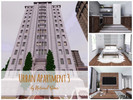 Sims 3 — Urban Apartment 3 by Natural_Sims — A modern apartment for your Sims. It contains one bedroom, a bathroom, a