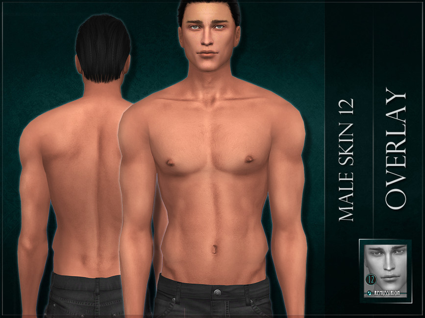 Sims 4 Male Skin Overlay Cc