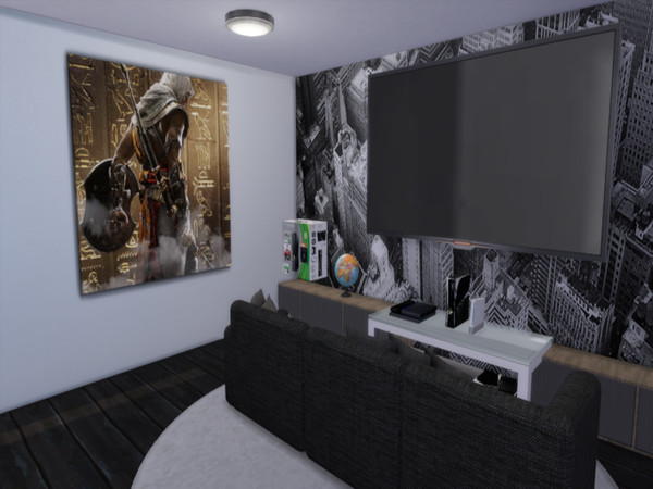 Sims 4 — GamingWallArt-AssasinsCreedOrigins by WBri98 — Pretty Origins wall art to your gaming room ! Don't mind the