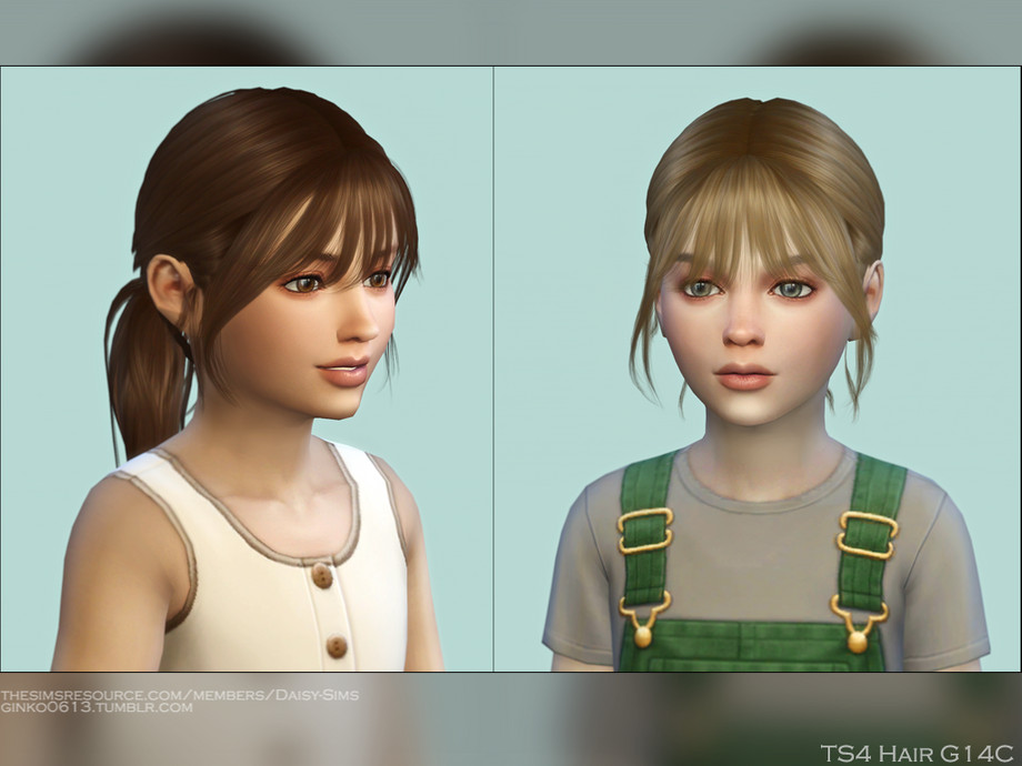 The Sims Resource - Child Hair G14C