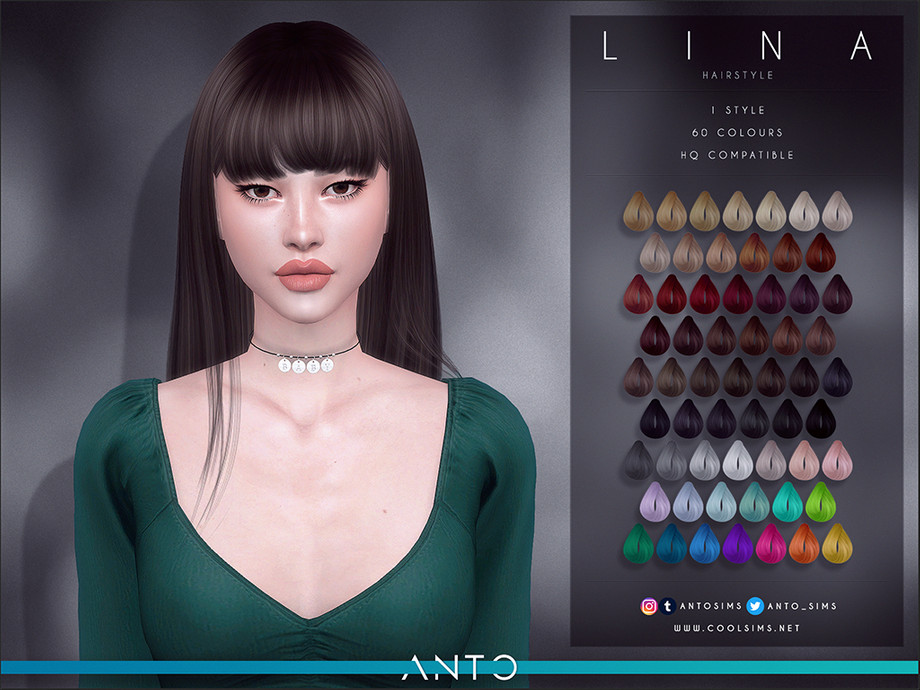Untitled — Sims 4 Hairstyles With Bangs