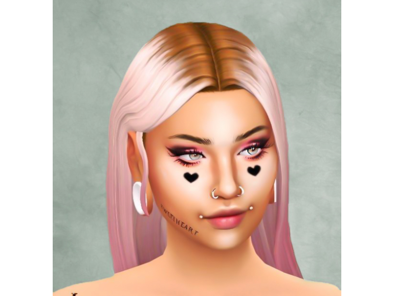 Mod The Sims  Simish Vice Lords Project  Gangink  PrisonTattoos