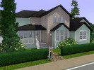 Sims 3 — Family Dream House (Unfurnished) by Pauna — Family Dream House (Unfurnished) Bright family house for big, happy