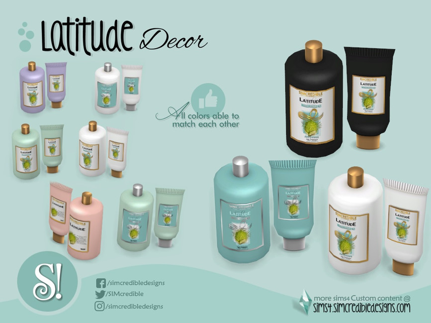 The Sims Resource Latitude Shampoos