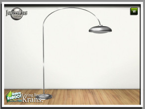 Sims 4 — Retro reboot Krans living room floor lamp by jomsims — Retro reboot Krans living room floor lamp