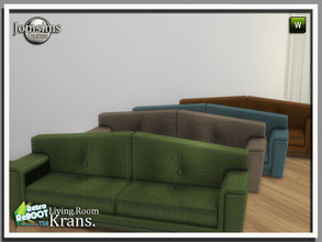 Sims 4 — Retro reboot Krans living room sofa by jomsims — Retro reboot Krans living room sofa