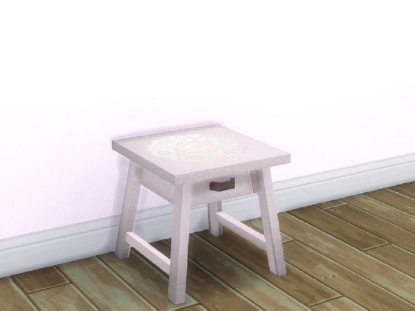 The Sims Resource | Retro ReBOOT Vintage Holly Hobby End Table