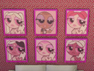 Sims 4 — PowerPuffGirls WallArt by BlondesOnline — BGC ,No packs needed 6 options 