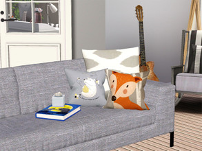 Sims 3 — Children Pillows by Lusimmerlife — Pillows for the youngest ones of the family. This pillow set contains 9