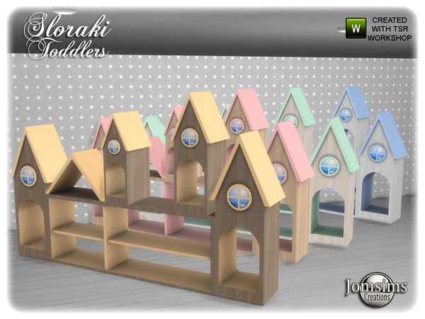 Sims 4 — Sloraki toddlers bedroom misc deco funriture by jomsims — Sloraki toddlers bedroom misc deco funriture