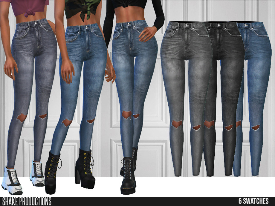 The Sims Resource - ShakeProductions 641 - Jeans