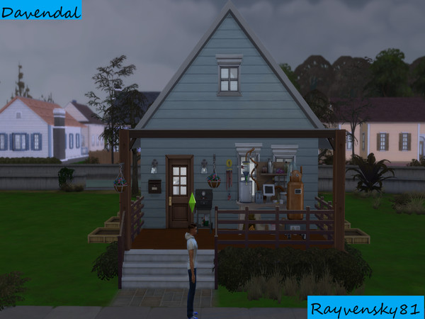 Sims 4 — Davendal (NoCC) by Rayvensky81 — Davendal is the newest addition to my rebuild of Willow Creek. This charming 1