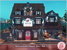 Sims 4 — Restaurant Pirate Bay by MikkiMur_sims — Long time ago this restaurant was a favorite place for pirates. Long