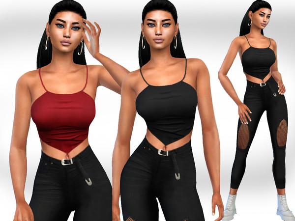 The Sims Resource - Casual Blouses