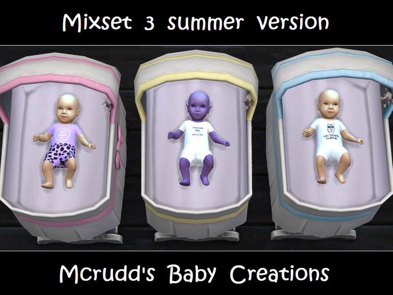 Sims 4 Mixset 3 summer version by mcrudd