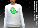 Sims 4 — Homestuck - John Egbert [Sweatshirt by ZM-Beryl] by ZM_Beryl — - Male only. - Teen, Young Adult, Adult and Elder