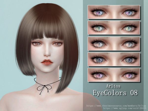 Sims 4 — EyeColor8 by Arltos — 10 colors. All genders. HQ compatible.