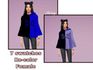 Sims 4 — Goodnight Moon Hoddie Re-color (Mesh needed) by Merxy — this is a re-color of one of my favorite hoodies of all