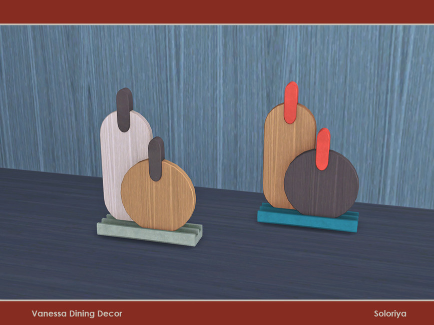 The Sims Resource Vanessa Dining Decor. Cutting Boards