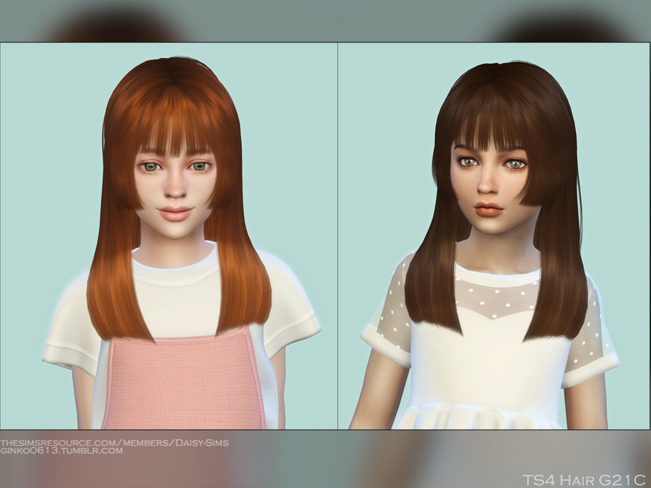 The Sims Resource - Child Hair G21C