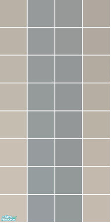 Sims 2 — Newton Tile Set - Grey Wall by s00z — 