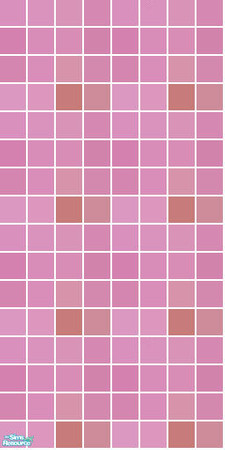 Sims 2 — Atol Tile Set - Pink Wall by s00z — 